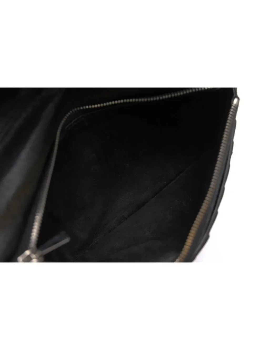 Balenciaga Wallet Leather Black Cash Vertical with Coin Purse Bifold